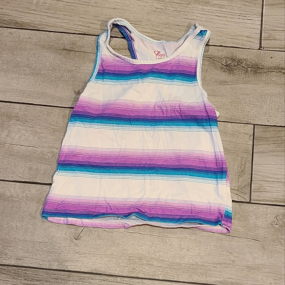 🦔Children's place striped Racerback tank ☀️